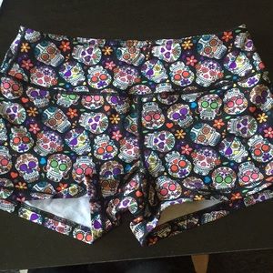 NWOT Savage sugar skull bootyshorts. Size M